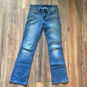 Lucky brand “sweet boot” medium wash jeans size 2/26 missing size tag